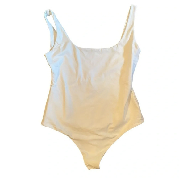 susana monaco white body suit size XL NWT - Picture 1 of 7